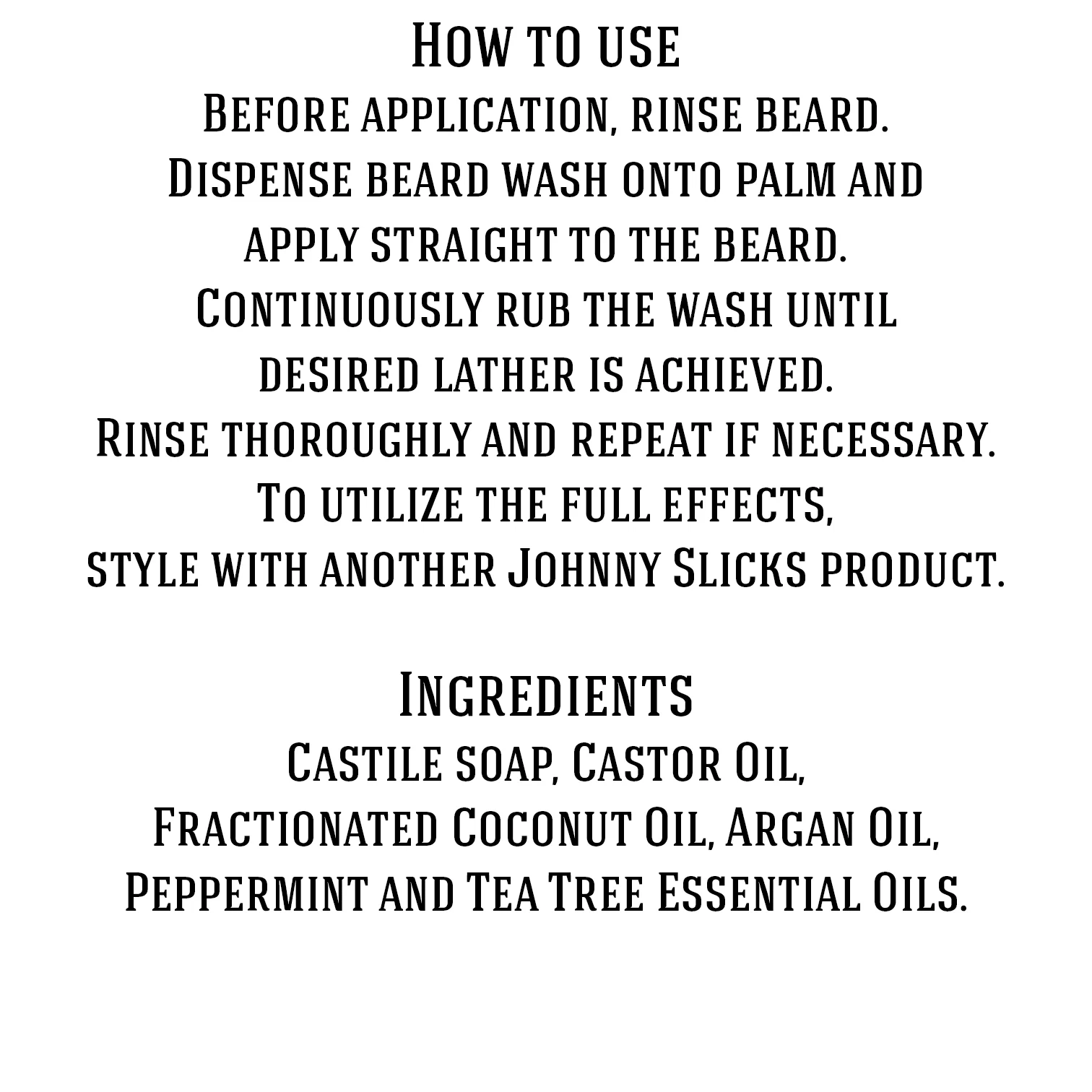 Organic Hand Whipped Beard Wash - Image 3