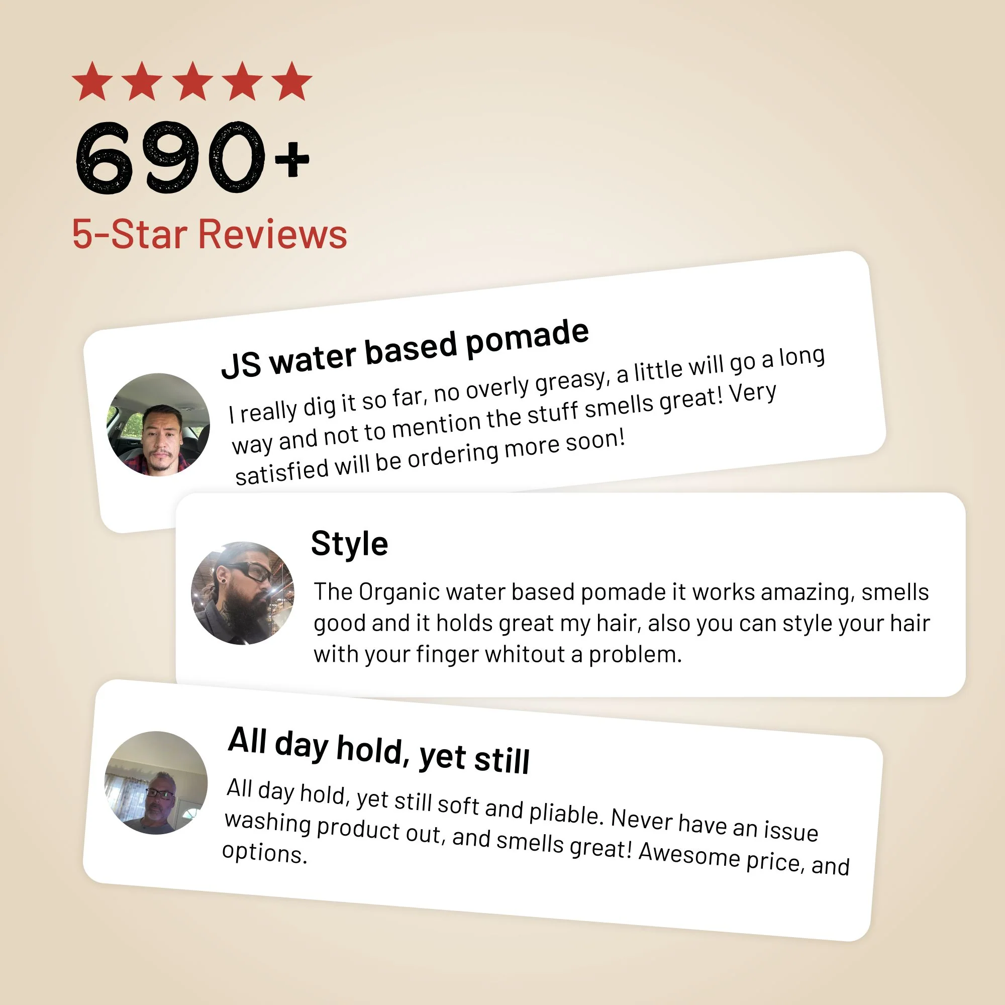 Organic Water Based Pomade - Image 7